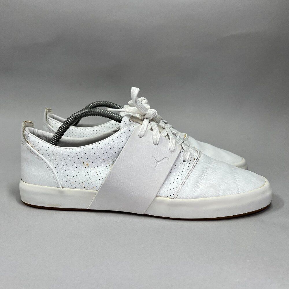 Puma Shoes‎ Women's Size 9.5 White Leather Retro Athletic Sneakers